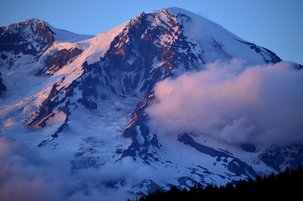 Mt.Rainier at Sunset